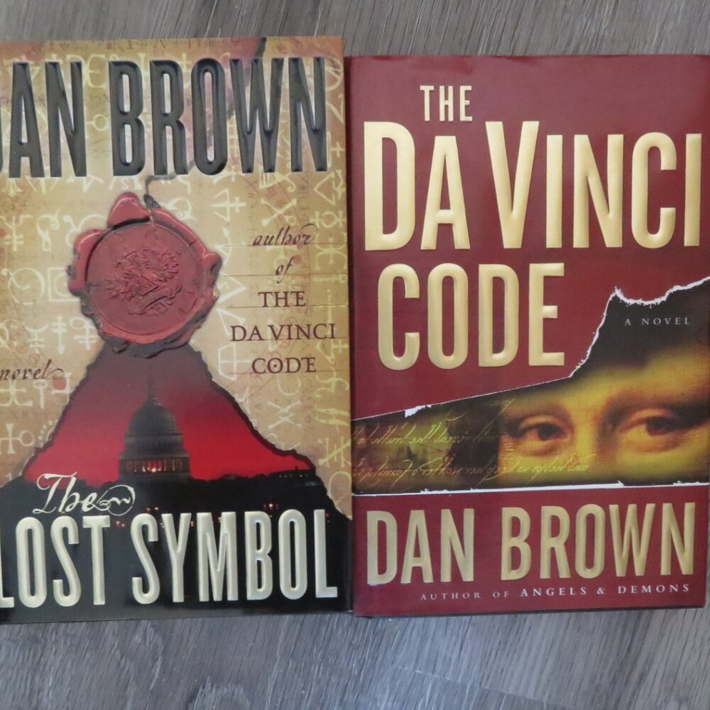 Bundle Lost Symbol+Da Vinci Code Dan Brown Hardback (K599)